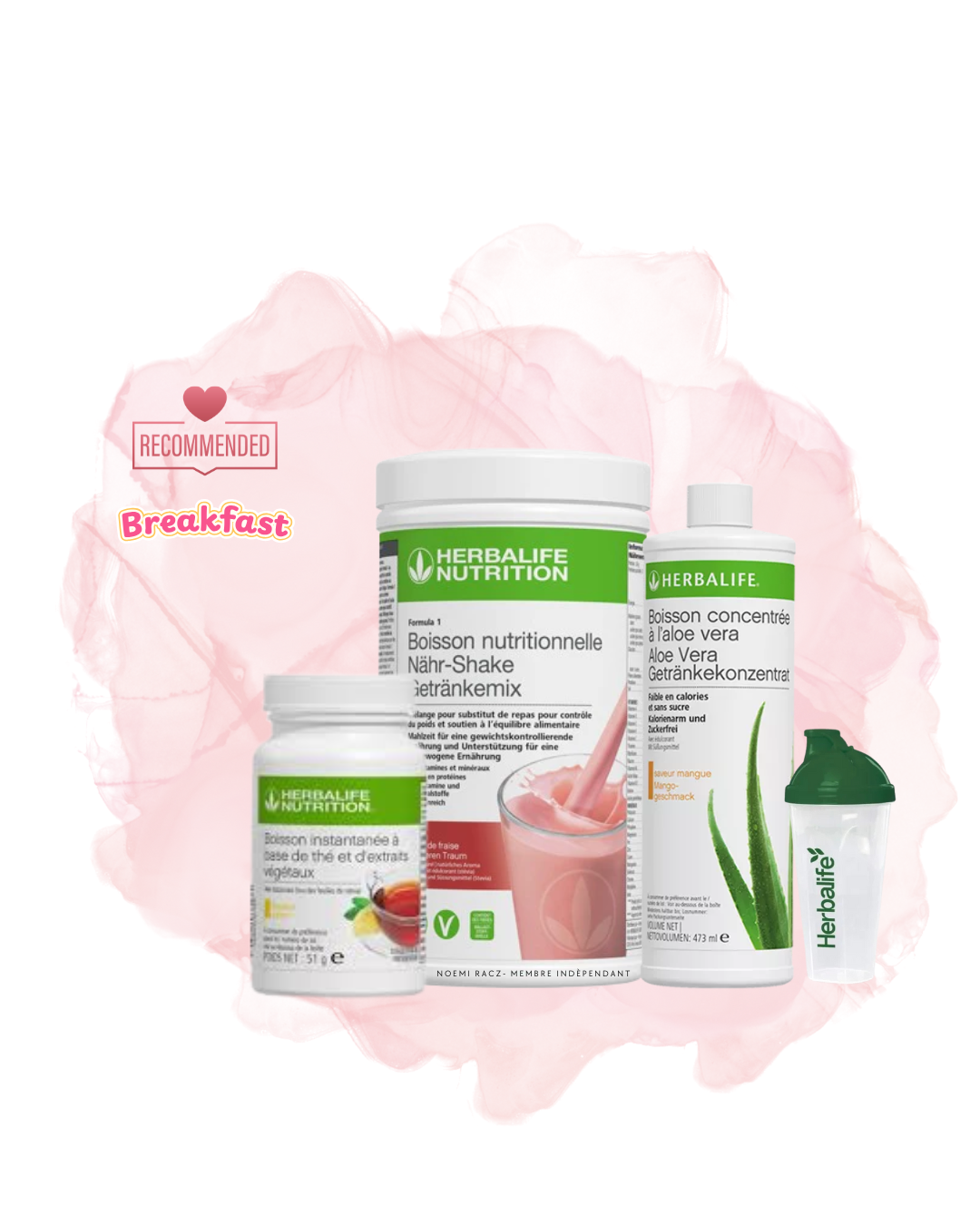 Petit-déjeuner équilibré Herbalife