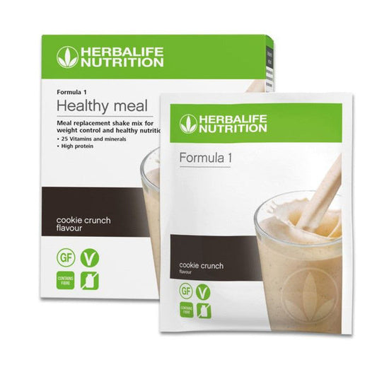 Herbalife® Formula 1 - Cookie Crunch - Portionspåsar (7 st)